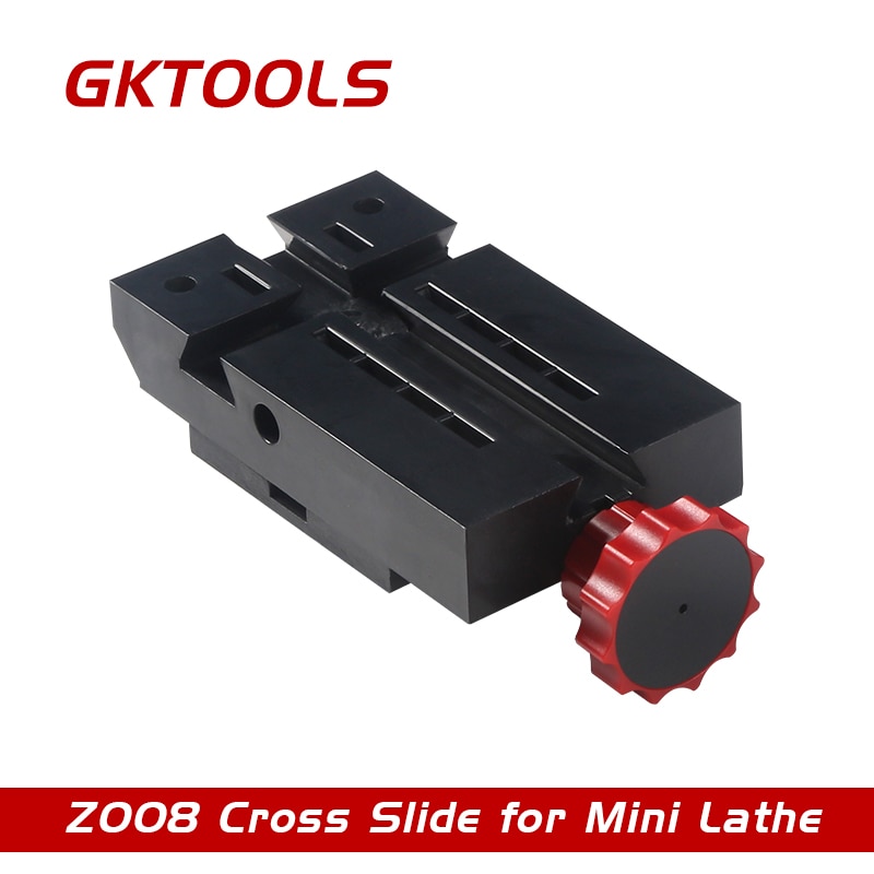 Gktools, 미니 선반 용 105mm 플라스틱 크로스 슬라이드, 공급/축을 완화 할 때 사용 y, z, z008